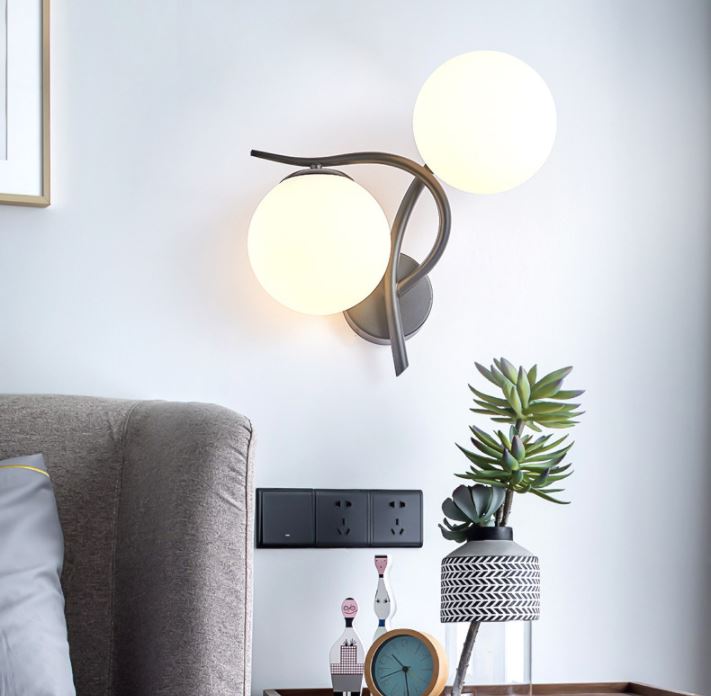 Đèn tường BASIL phong cách hiện đại trang trí nhà cửa sang trọng - kèm bóng LED chuyên dụng.