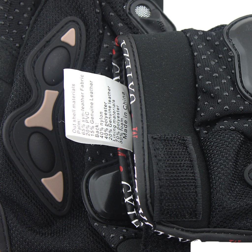 Bao tay, Găng tay xe máy moto đi phượt Full Ngón - Đỏ - XL