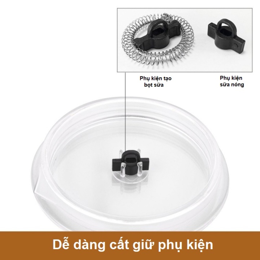 Máy tạo bọt sữa thương hiệu Chulux QF-MF223BA 500W - HÀNG NHẬP KHẨU