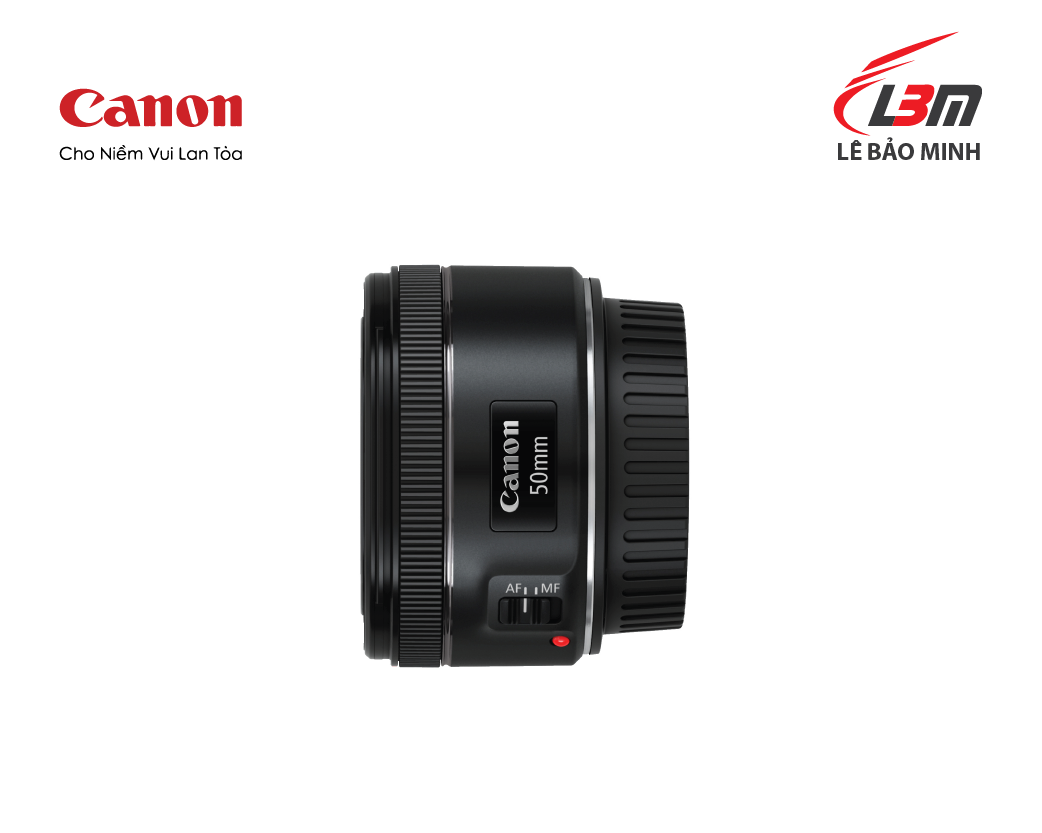 Ống kính Canon EF 50mm f/1.8 STM - Hàng Chính Hãng