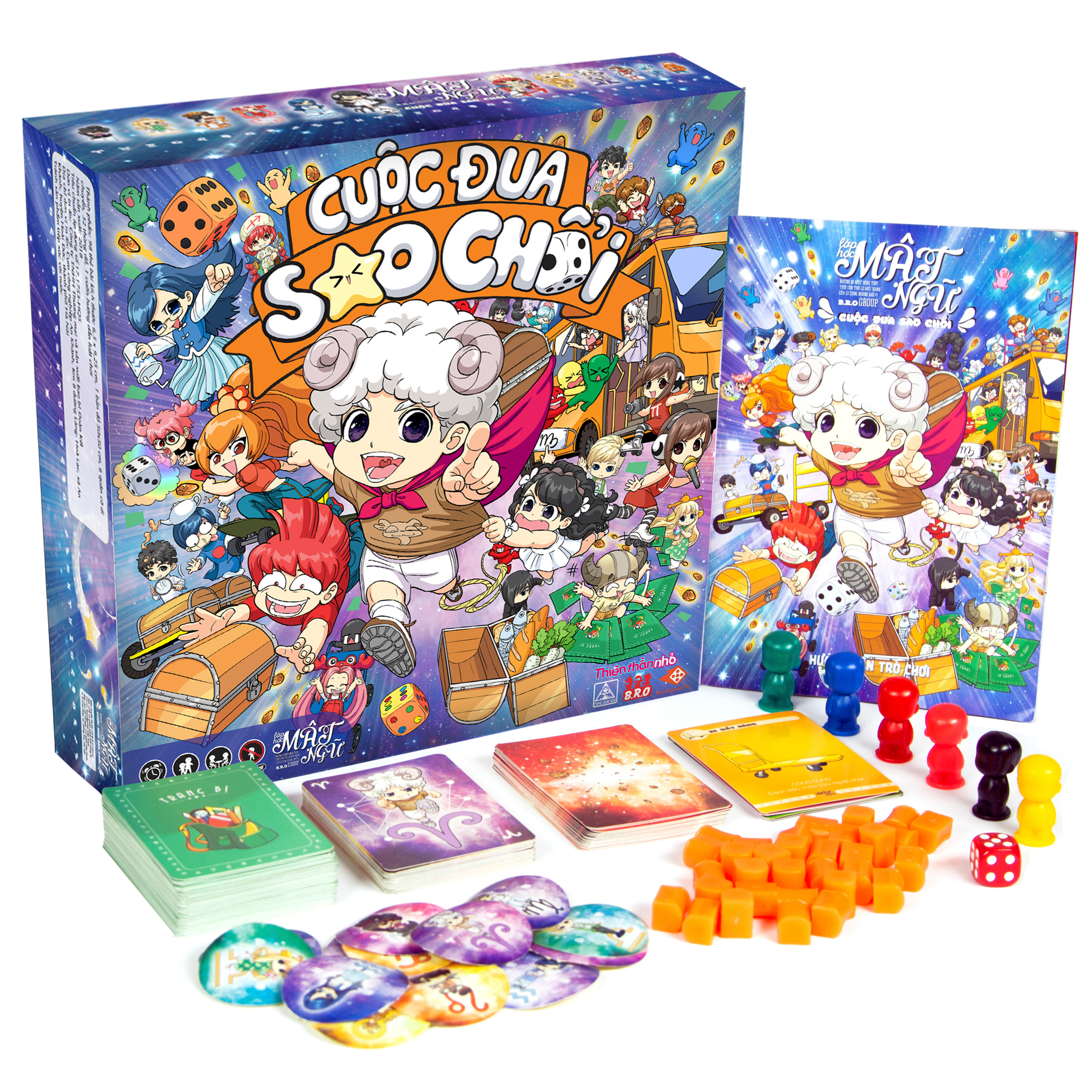 Boardgame Lớp Học Mật Ngữ - Cuộc Đua Sao Chổi