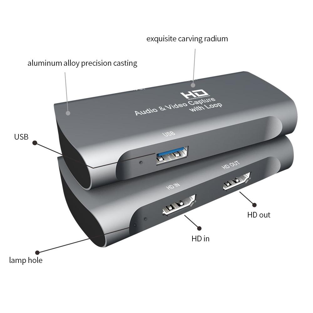 Adapter với đầu vào 4K Full HD 1080P Khả năng tương thích rộng