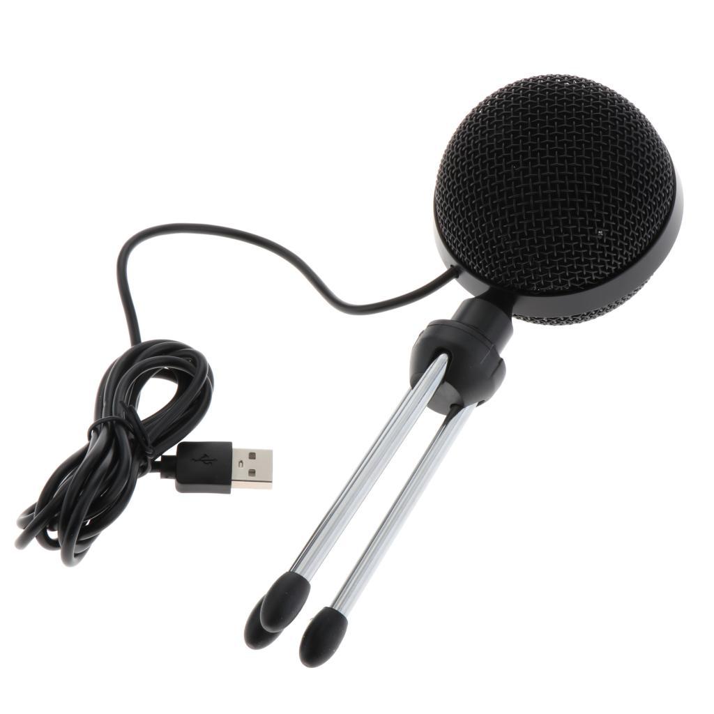 Pickup USB Microphone Desktop For Laptop Computer Audio Recording Studio