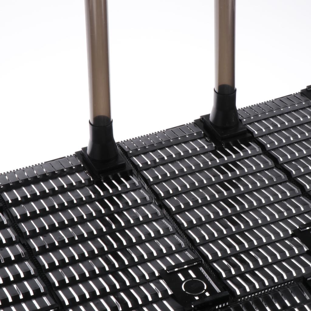 Fish Tank Undergravel Plastic Filter Board Aquarium Filter Board Black