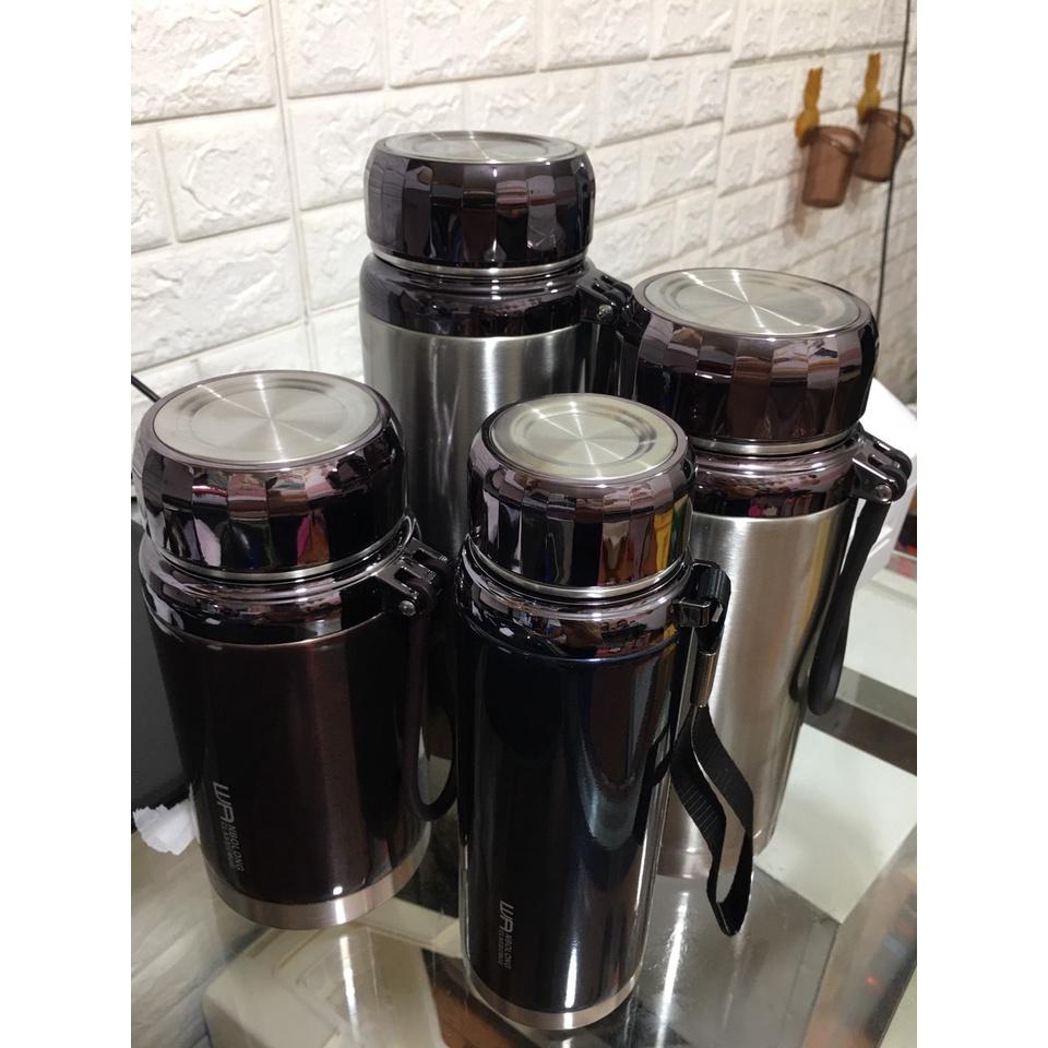 BÌNH GIỮ NHIỆT SIÊU TO KHỔNG LỒ INOX 304, Chính Hãng BAOL 1500ml, 1000ml, 780ml, 600ml Cao Cấp, Nắp Titan Qua