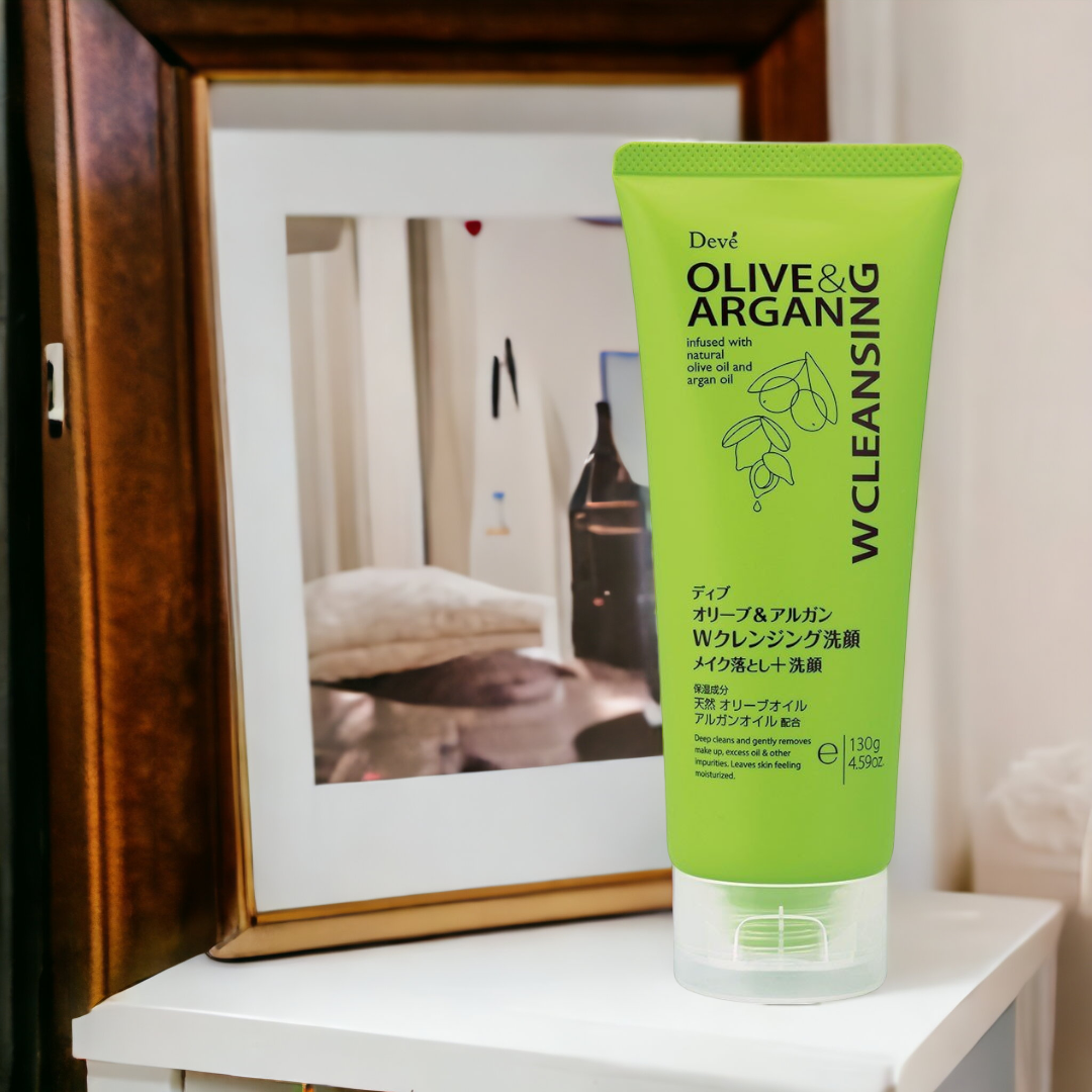 Sữa Rửa Mặt Sạch Sâu Deve Olive & Argan Washing Facial