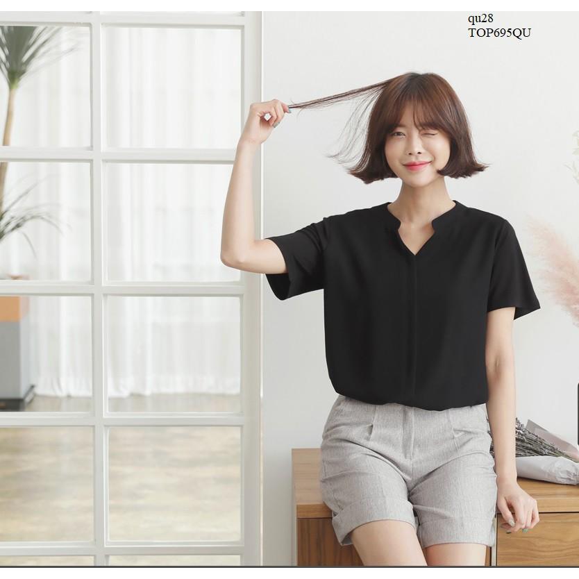 TOP612 ÁO VOAN NỮ NGẮN TAY