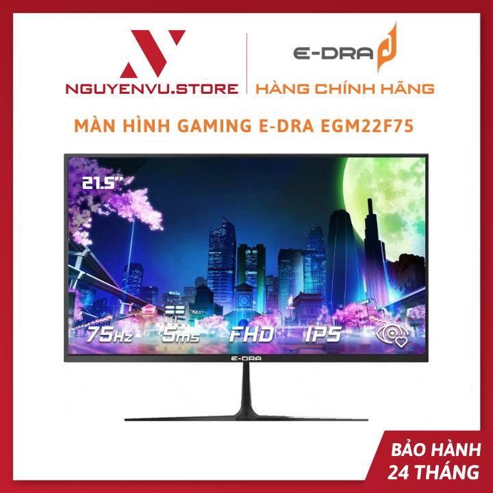 Màn Hình Gaming E-dra EGM22F75 (21.5&quot;/FHD/IPS/75Hz/5ms) - Hàng chính hãng