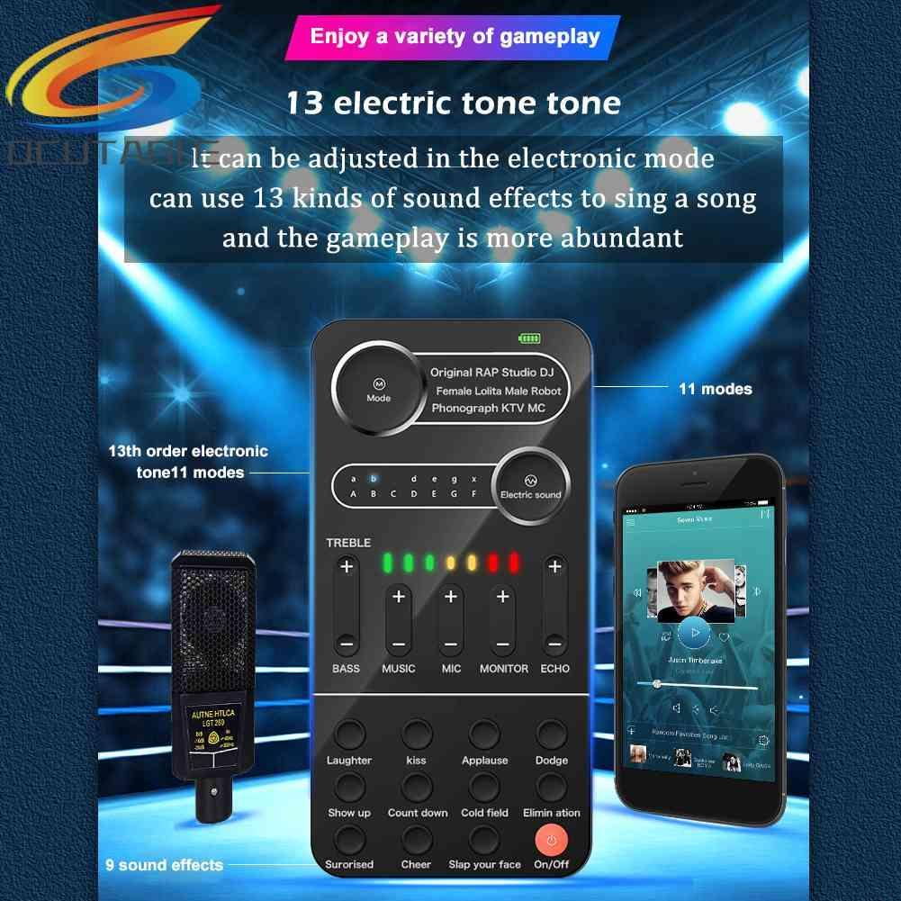 Thẻ Âm Thanh Bluetooth Mini Đổi Giọng Nói Đa Năng