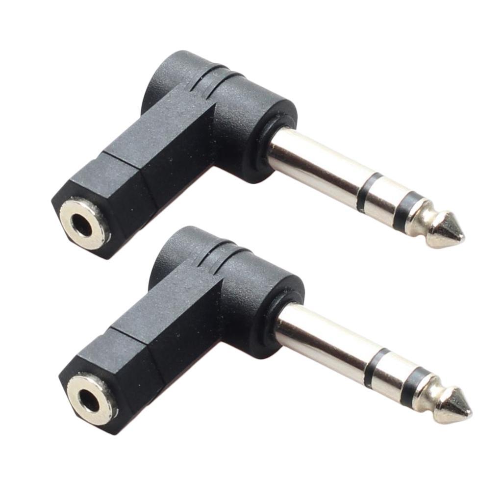 3.5mm to 6.35mm 1/8"-1/4" - Adapter
