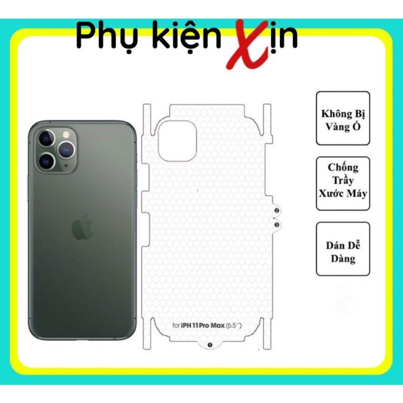 MIẾNG DÁN DẺO PPF NHÁM FULL VIỀN CHỐNG VÂN TAY - VỠ KÍNH - MẺ VIỀN DÀNH CHO IPHONE