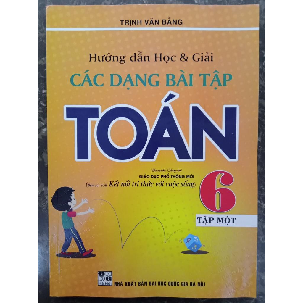 Sách - Hướng dẫn học và giải các dạng bài tập Toán 6 Tập 1