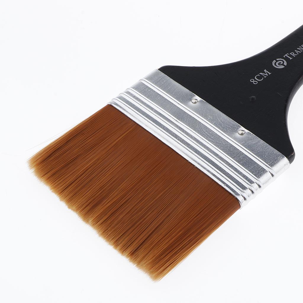 3x Art Paint Brushes for for Watercolor, Acrylic, Oil 7 Different Sizes to Choose for Artists, Adults & Kids