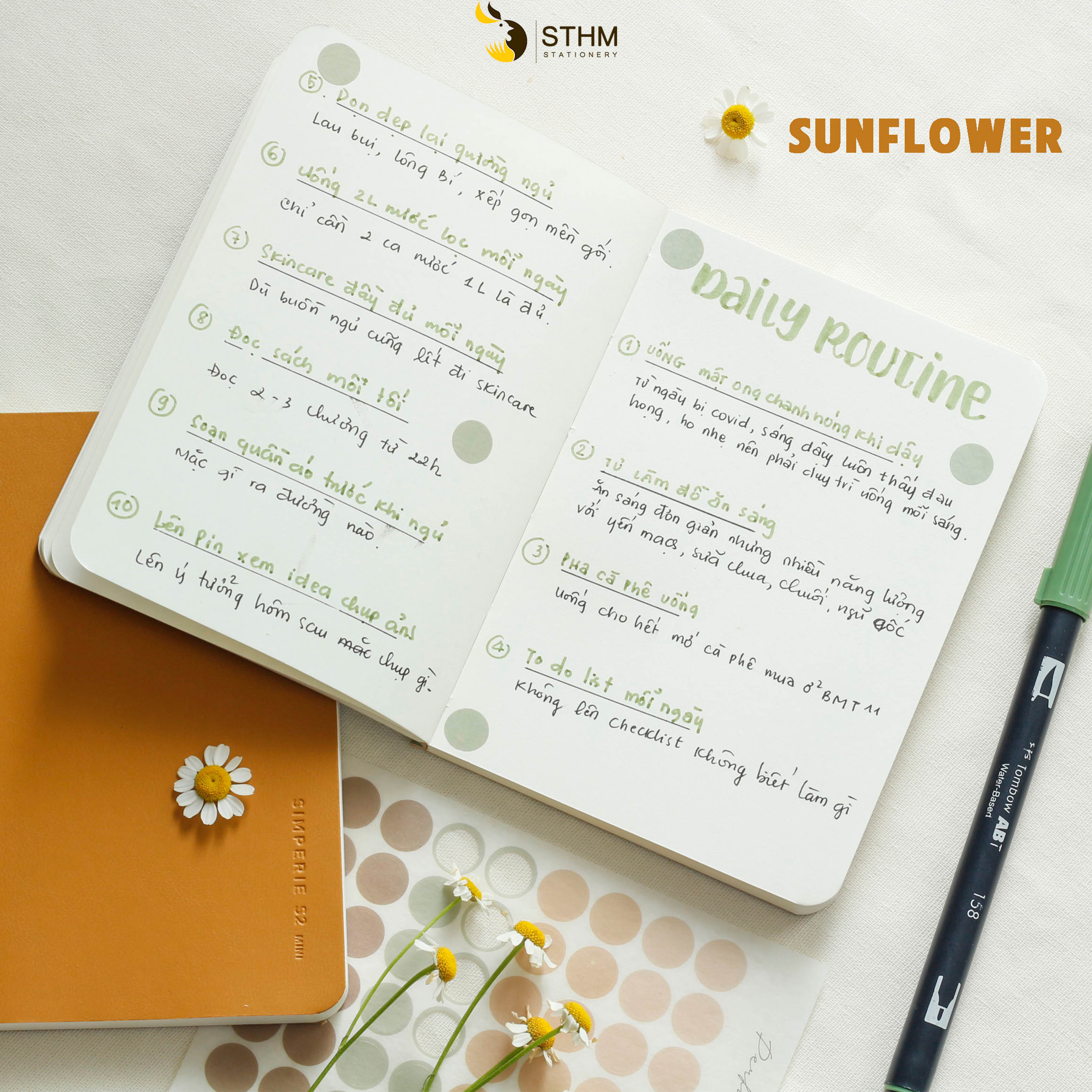 - SIMPERIE S2 mini - 100x140mm - Bìa da PU - Ruột kem 100gsm