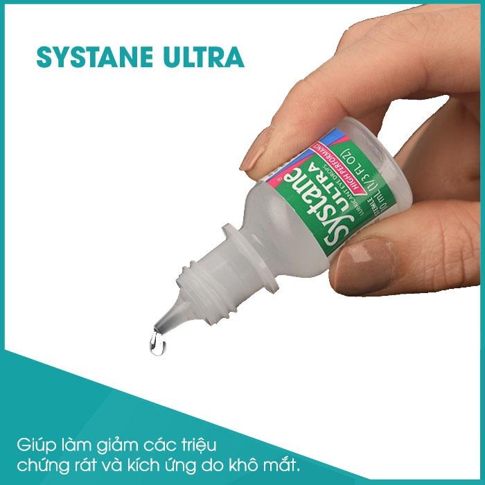 SYSTANE ULTRA - DUNG DỊCH NHỎ MẮT VÔ TRÙNG, NƯỚC MẮT NHÂN TẠO