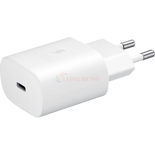 Combo cốc sạc Samsung Travel Adapter PD25W 1Type-C + Cáp USB Type-C to Type-C 1m EP-TA800X - Hàng chính hãng