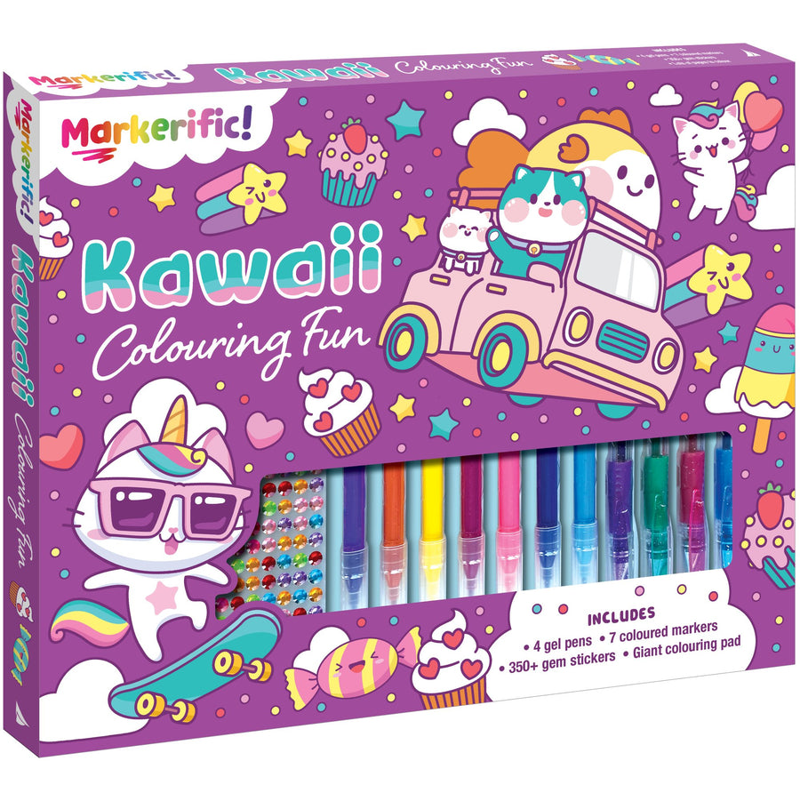 Sách Markerific - Kawaii