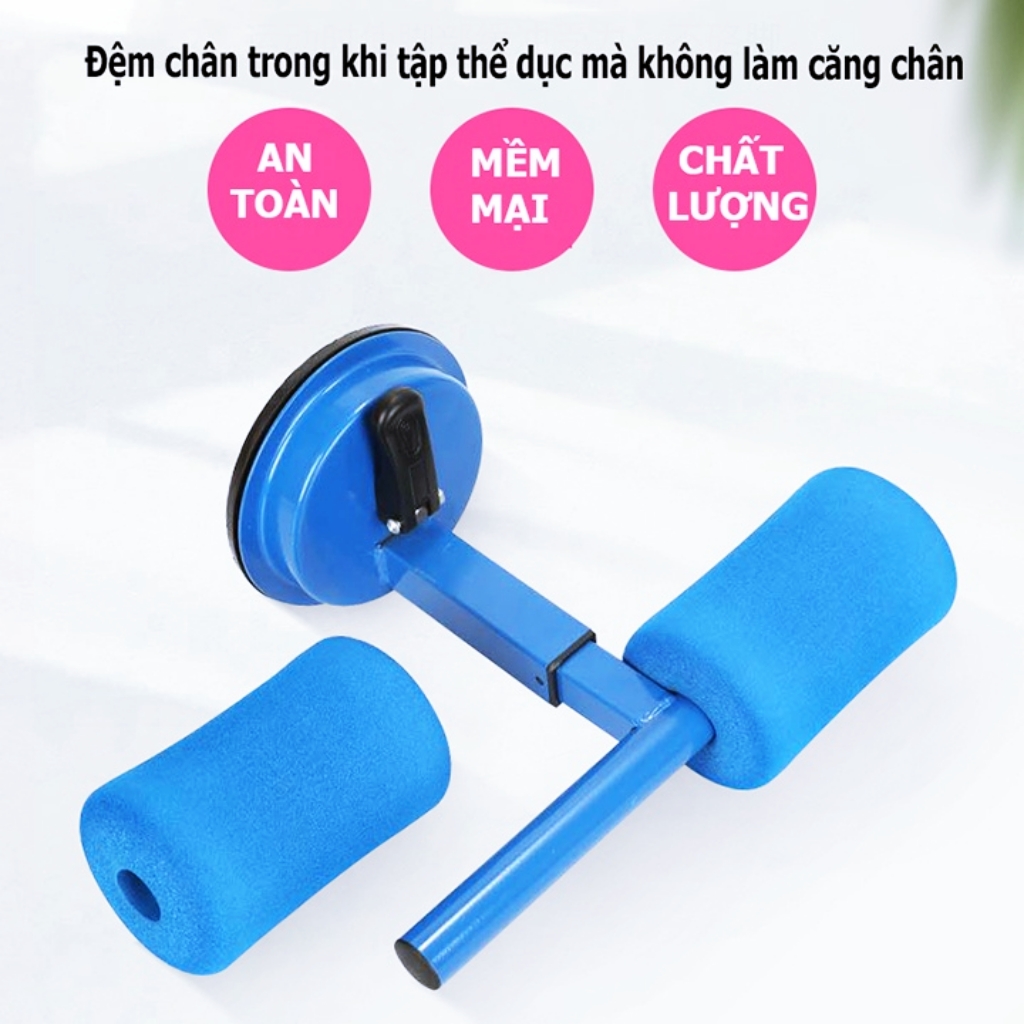 Dụng cụ tập cơ bụng thể dục đa năng hình chữ T có đế hút chân không