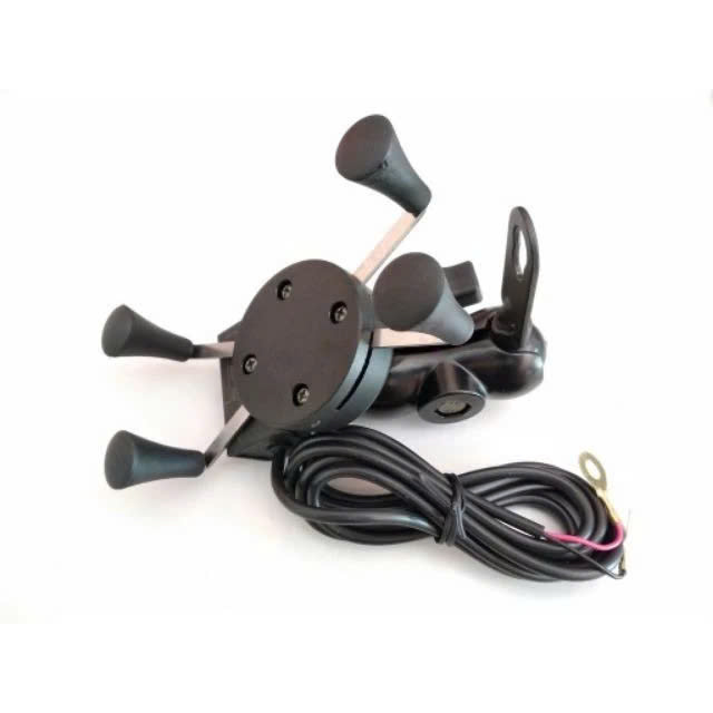 Giá Đỡ Điện Thoại Xe Mái Kèm Cổng USB – Cố Định Siêu Chắc, Không Rung Lắc , đồng hồ treo tường