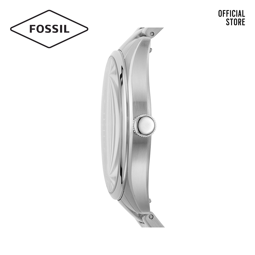 Đồng hồ nam FOSSIL Belmar dây thép không gỉ FS5575 - màu bạc