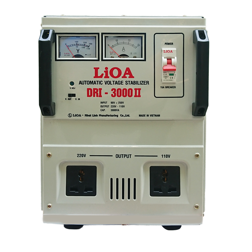Ổn áp 1 pha LiOA DRI-3000 II
