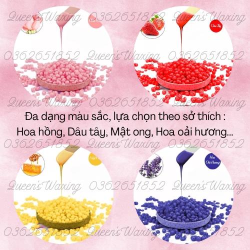 100g sáp wax lông dạng hạt đậu Hard Wax Beans + tặng kèm que gỗ