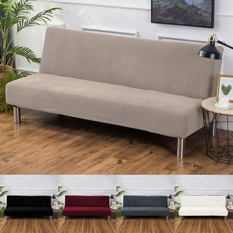 Vỏ bọc ghế sofa màu trơn chống bụi co dãn