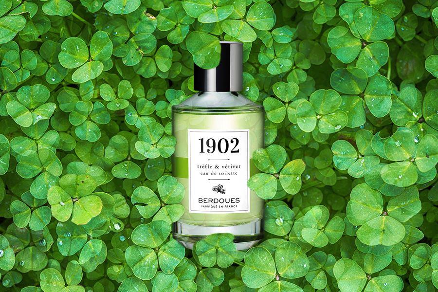 Nước Hoa Berdoues 1902 Trefle &amp; Vetiver Eau De Toilette 100ml + Tặng Kèm 1 Băng Đô Tai Mèo Xinh xắn ( Màu Ngẫu Nhiên)