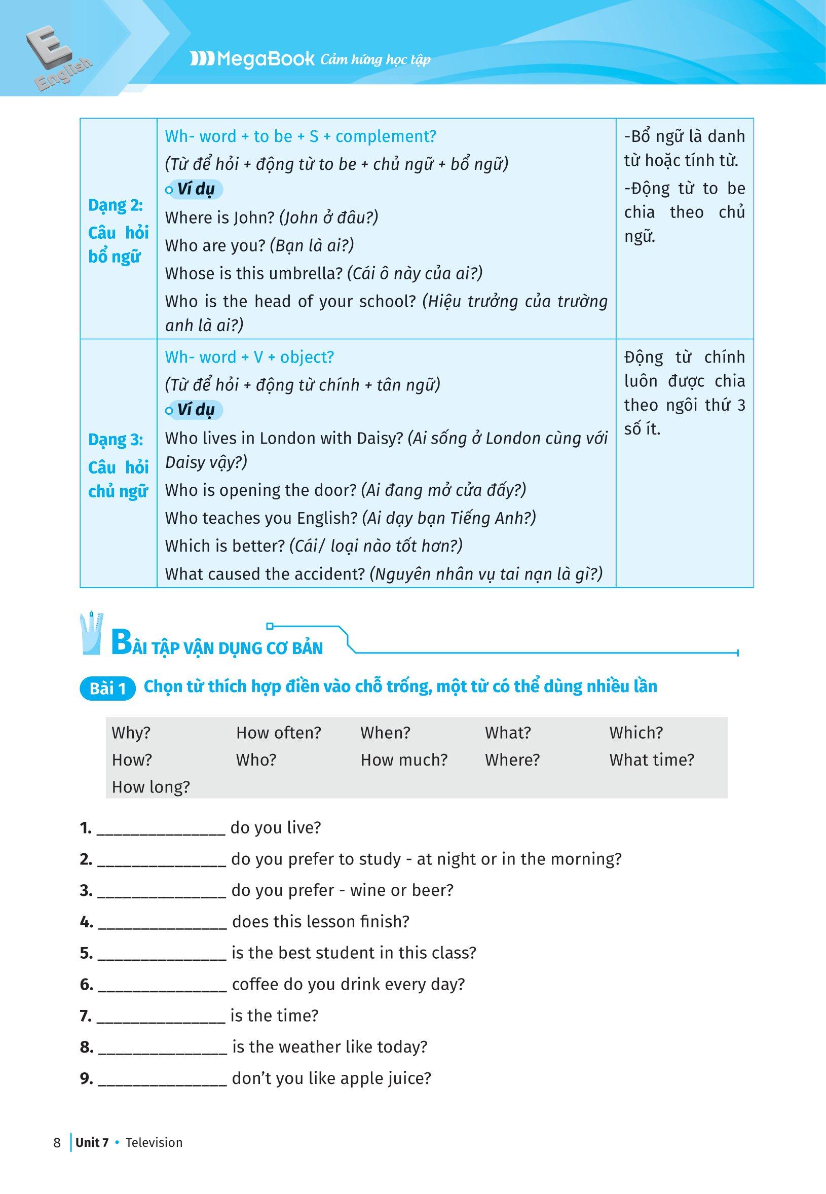 Luyện Chuyên Sâu Ngữ Pháp Và Bài Tập Tiếng Anh 6 - Tập 2 (Theo Chương Trình Global Success)