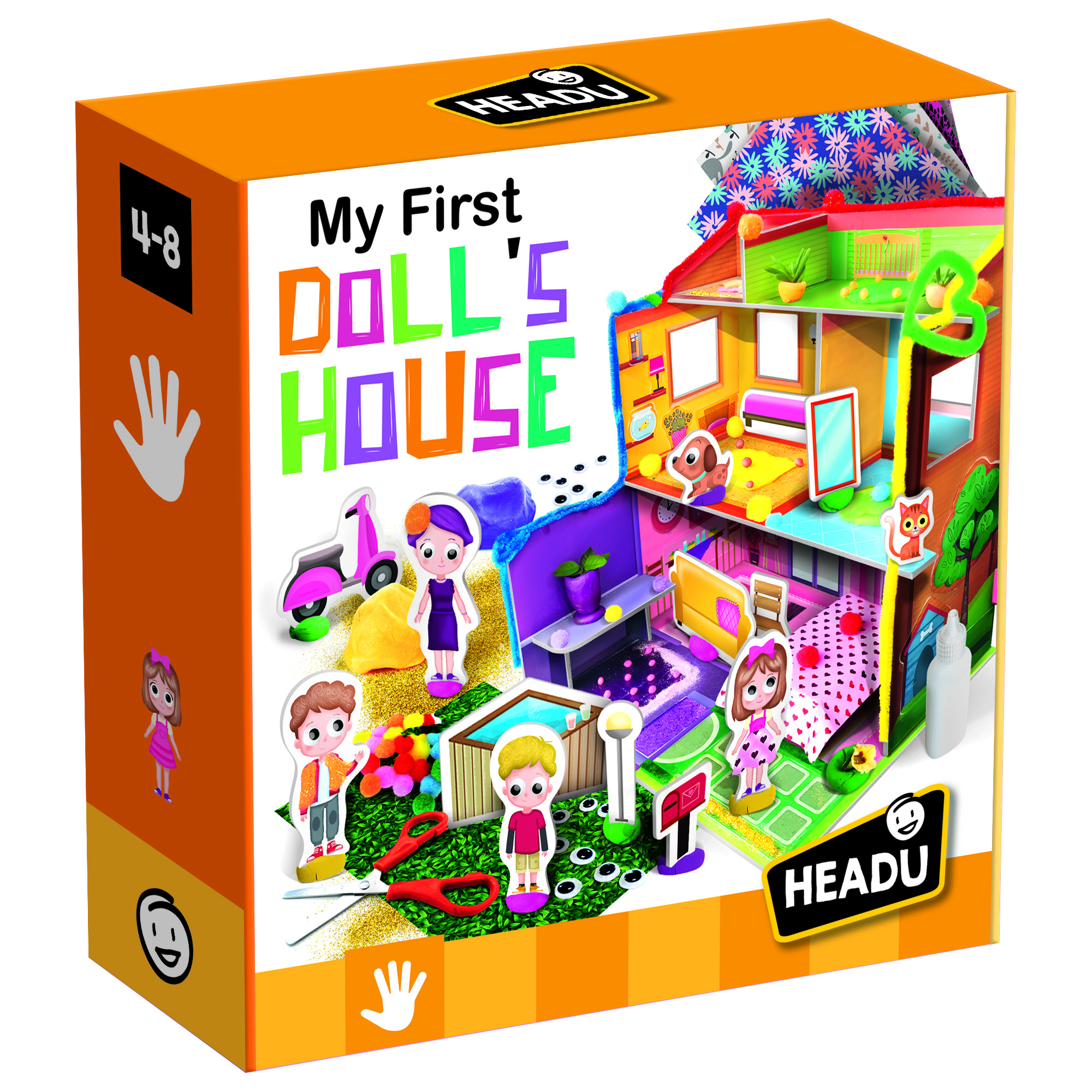 MY FIRST DOLL’S HOUSE - Bộ đồ chơi lắp ghép và trang trí ngôi nhà cho bé từ 4-8 tuổi