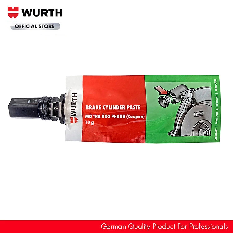 Wurth Mỡ Tra Ống Phanh (Tra Coupen) Dạng Tuýp Brake Cylinder Paste 10G | TriTin