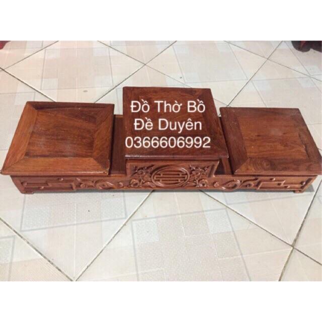 Kệ tam cấp ở giữa phi 18cm
