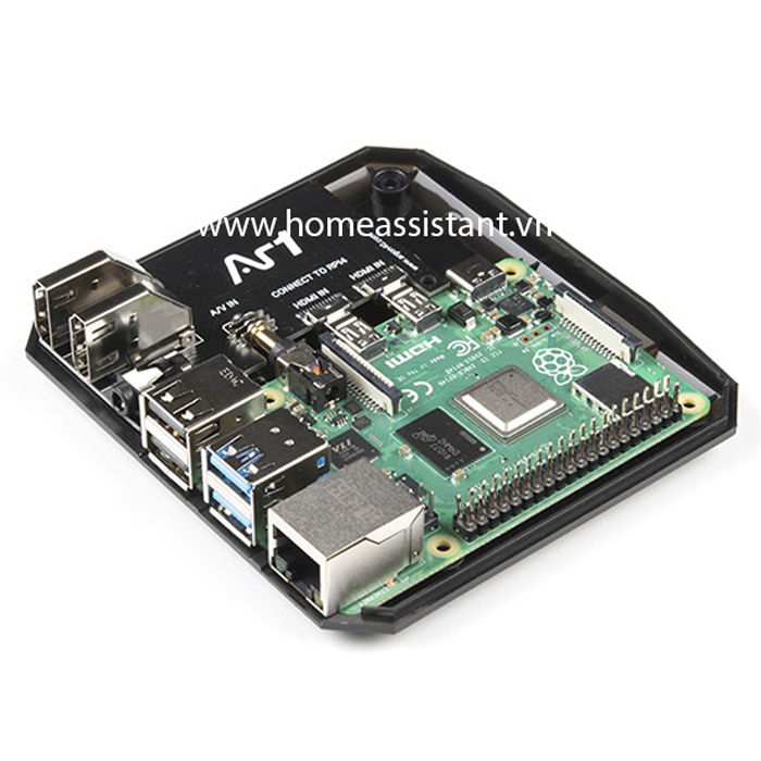 Vỏ Case Nhôm Cho Máy Tính Mini Raspberry Pi 4 Argon One