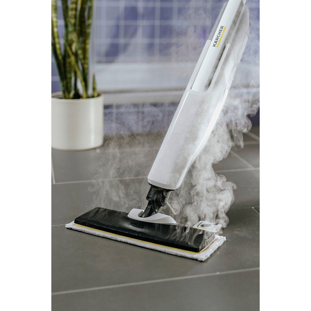 Bộ 2 khăn lau sàn cao cấp Karcher dùng cho máy làm sạch bằng hơi nước SC - Hàng Chính Hãng