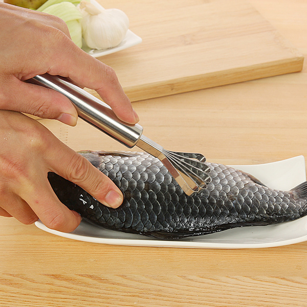 Bộ 2 Dụng Cụ Đánh Vảy Cá Kiêm Nạo Dừa