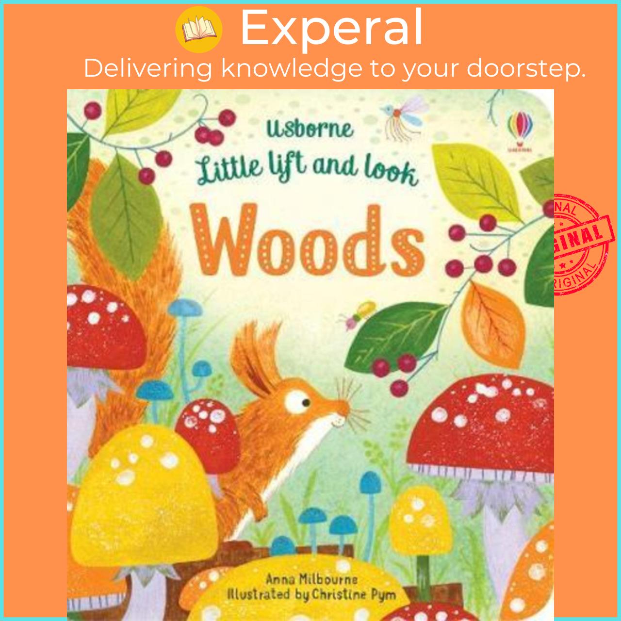 Sách - Little Lift and Look Woods by Anna Milbourne