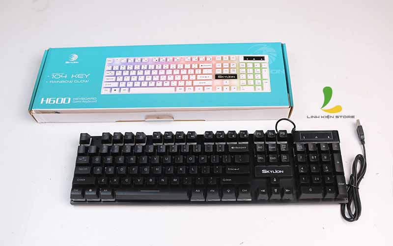 Bàn phím giả cơ Skylion H600 chơi game cực tốt - Hàng nhập khẩu