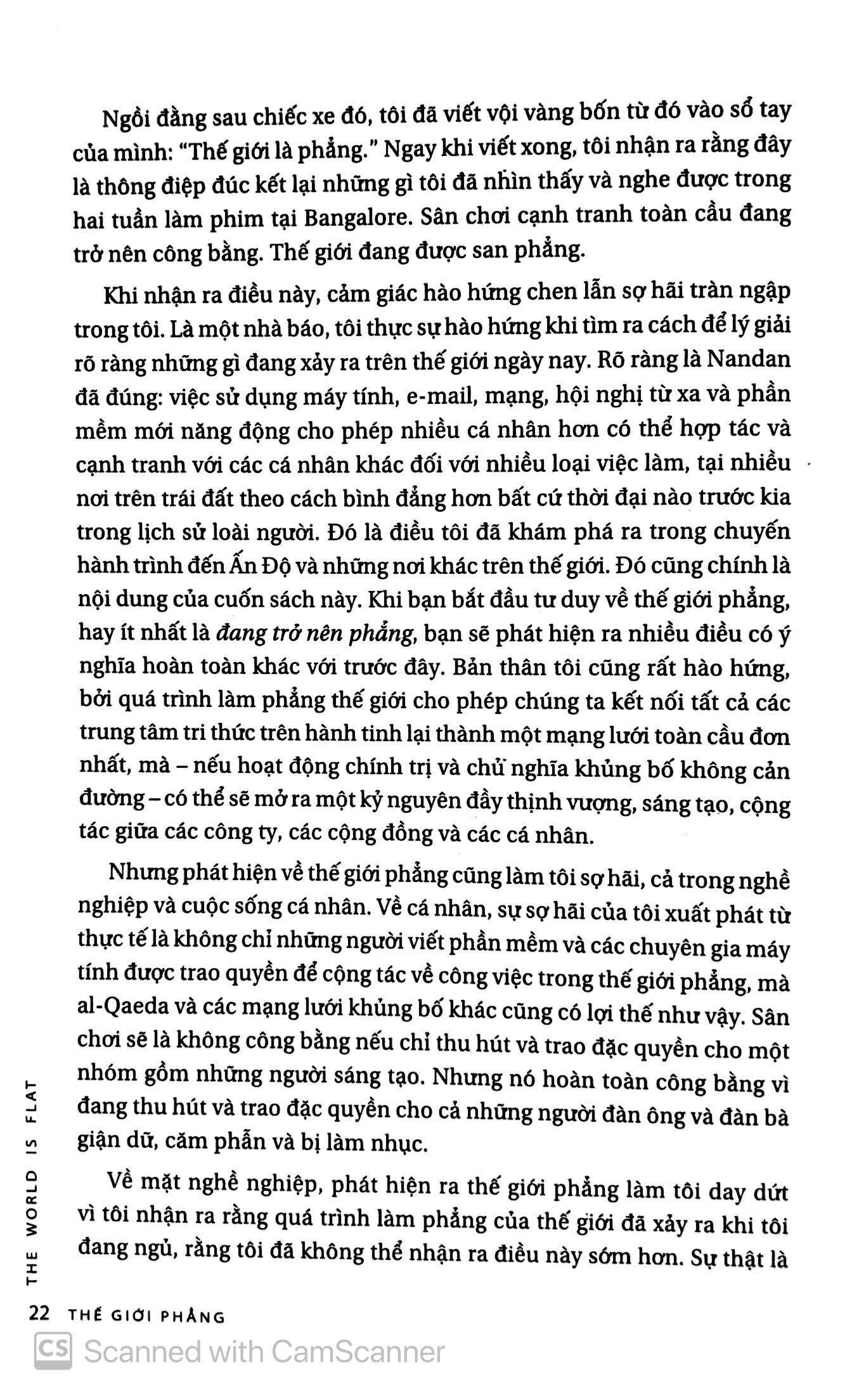 Sách Thế Giới Phẳng (Tái Bản)