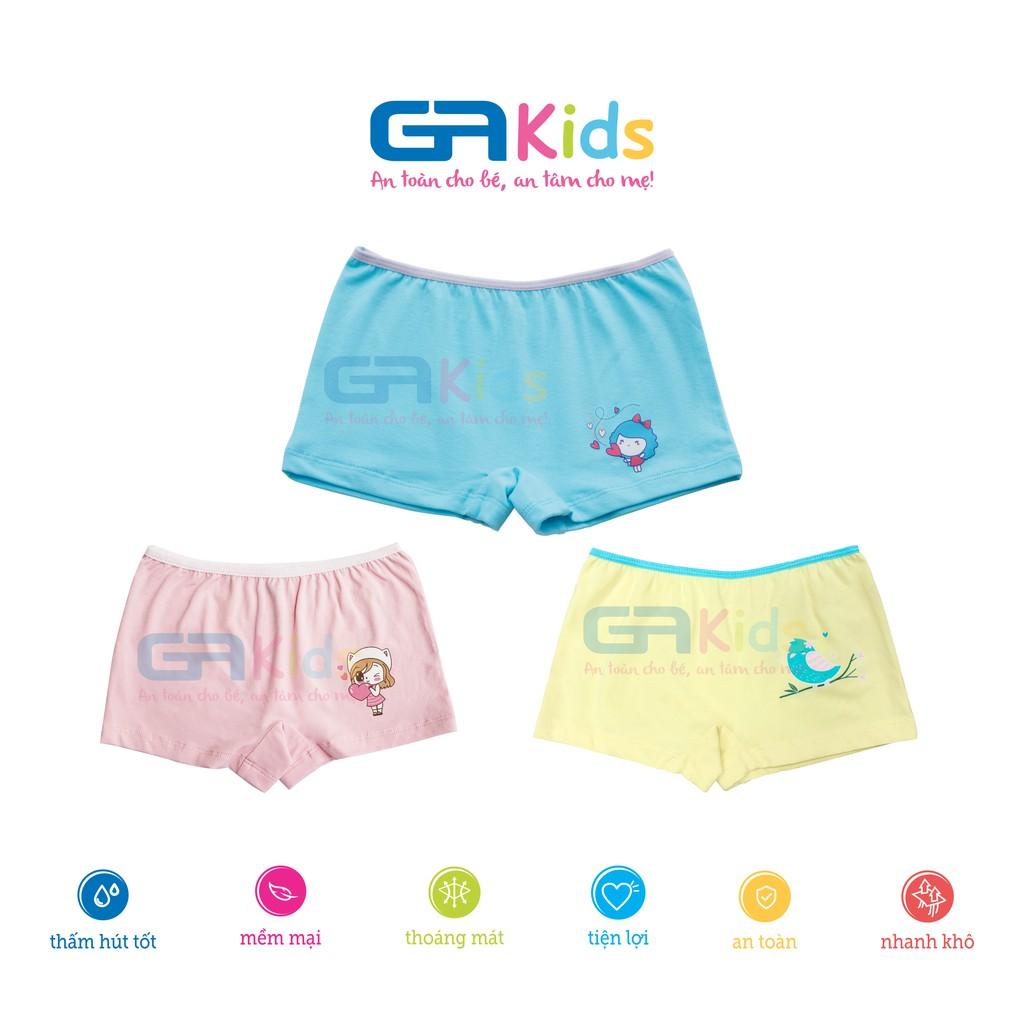 COMBO 3 QUẦN BÉ GÁI BOXER - GAKIDS HÀNG VIỆT NAM CHẤT LƯỢNG CAO