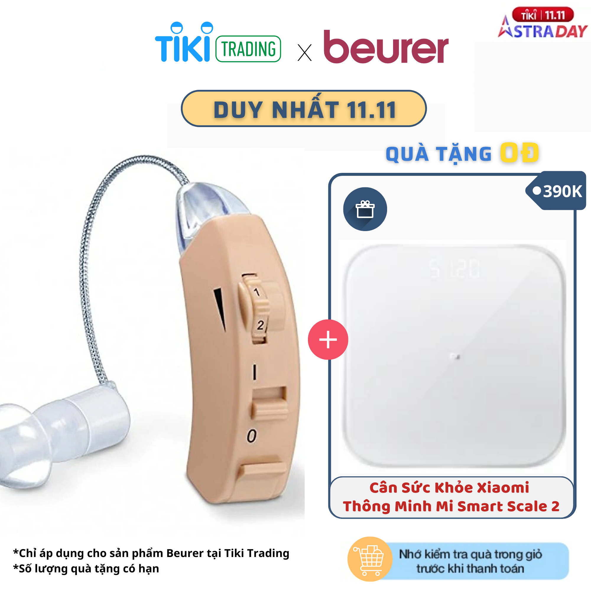 Máy Trợ Thính Beurer HA50