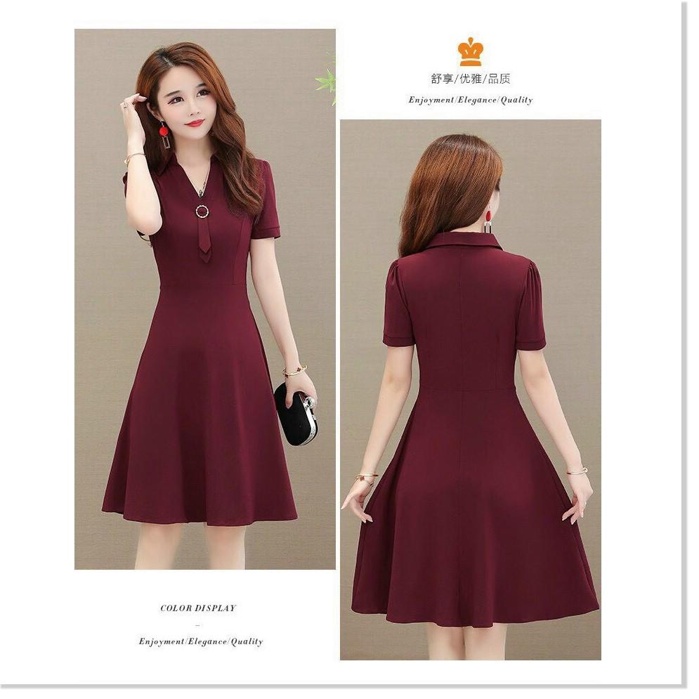 ĐẦM COTTON LẠNH,THẮT NƠ,HỌA TIẾT TRƠN,ĐẶC BIỆT LÀ CHẤT LIỆU VÃI THOÁNG MÁT THỜI TRANG KME.STORE