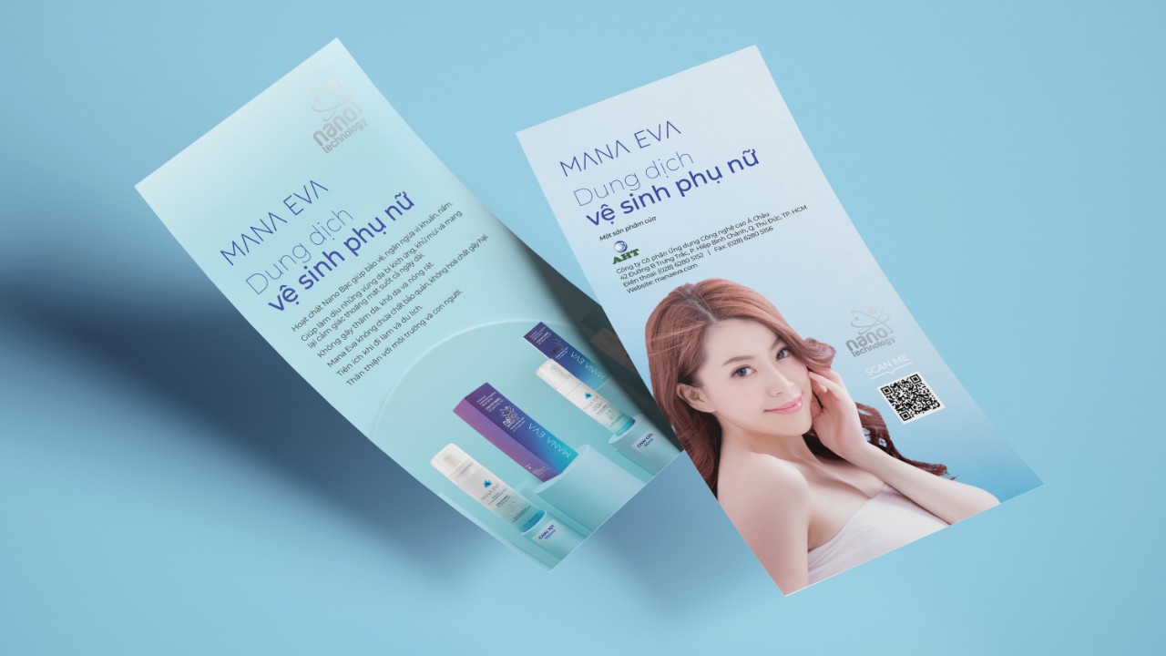 Dung Dịch Vệ Sinh Phụ Nữ Nano Bạc Mana Eva 60 ml (dạng gel)