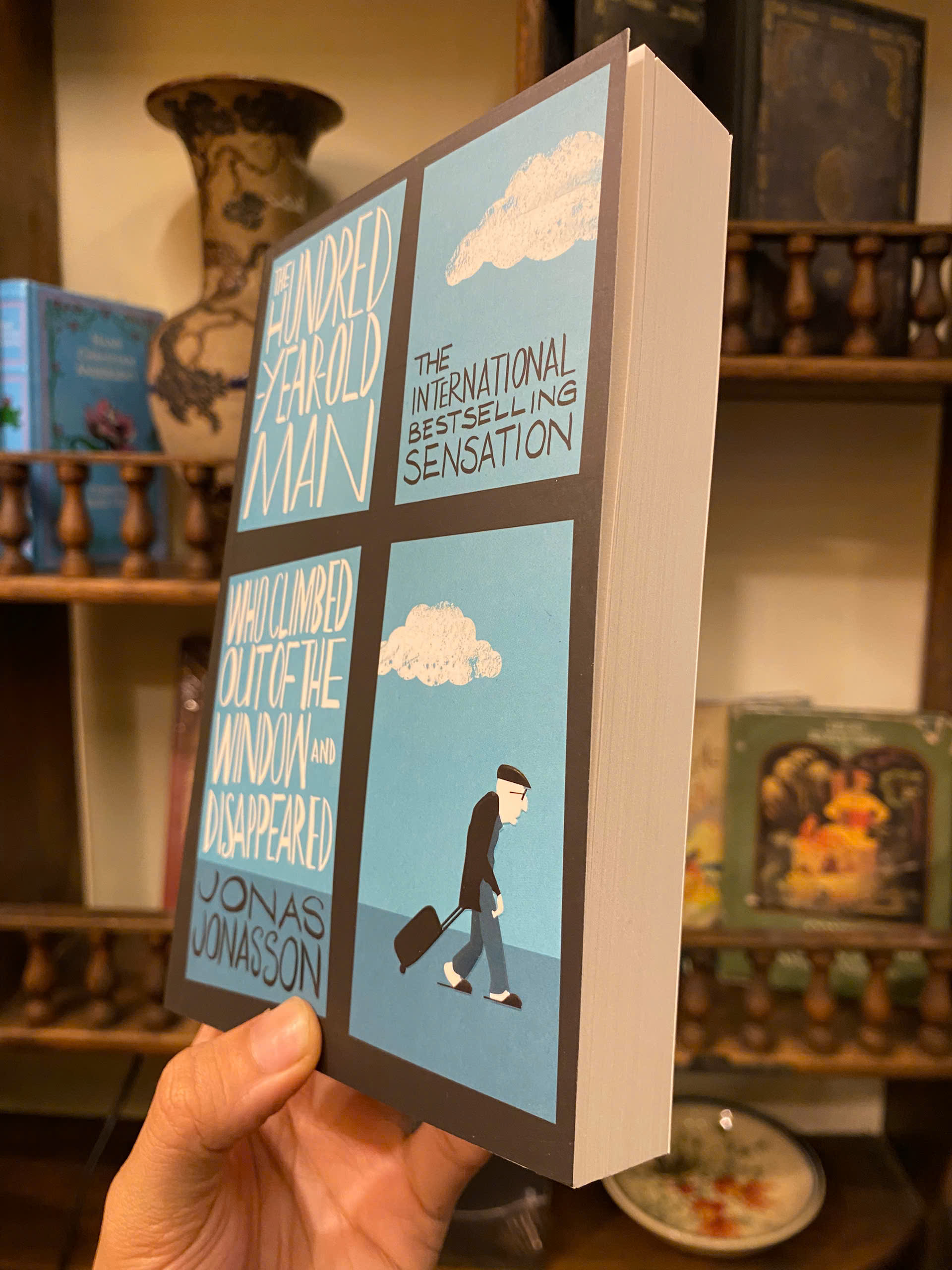 Sách - The Hundred-Year-Old Man Who Climbed Out of the Window and Disappeared by Jonas Jonasson