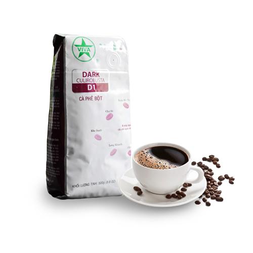 Cà phê Culi Robusta VIVA Dark 500g