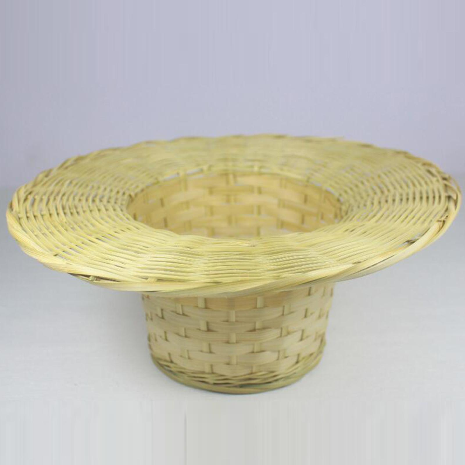 Pendant Lamp Shade Ceiling Pendant Fixture Handmade Weave Round Ceiling Light Cover ,Bamboo Woven Lampshade for Bedroom Restaurant ,Home