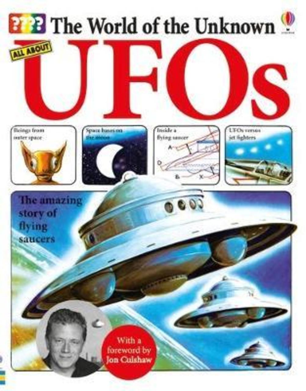 Sách - The World of the Unknown: UFOs by Ted Wilding-White Various (UK edition, paperback)