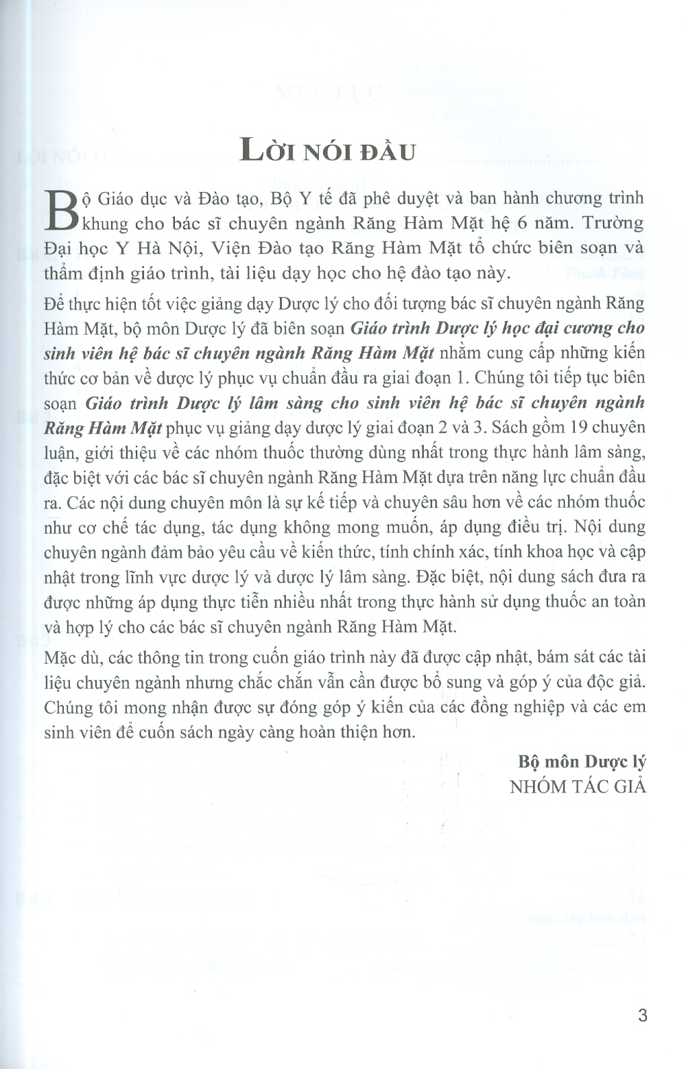 Giáo Trình Dược Lý Lâm Sàng Cho Sinh Viên Hệ Bác Sĩ Chuyên Ngành Răng Hàm Mặt - ảnh 4