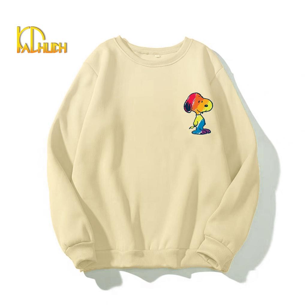 ÁO SWEATER UNISEX IN SNOOPY