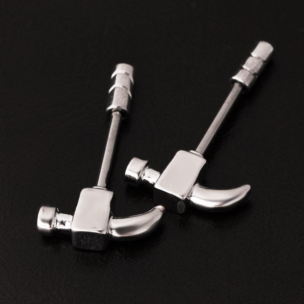 Bar  Barbell Stainless Steel   Jewelry