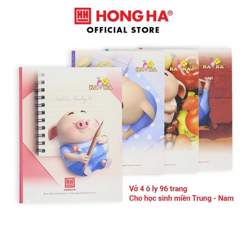 Vở 5 ô ly Class Ka Ka Hồng Hà dành cho học sinh miền Trung - Nam - 0420